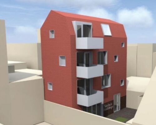 Nieuwbouw 4 appartementen